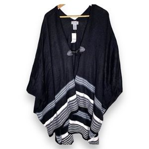 Catherine’s Plus Size One Size Wrap Poncho Sweater